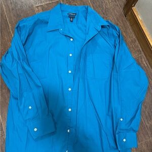 Croft & Barrow Men's Vibrant Blue Casual Shirt